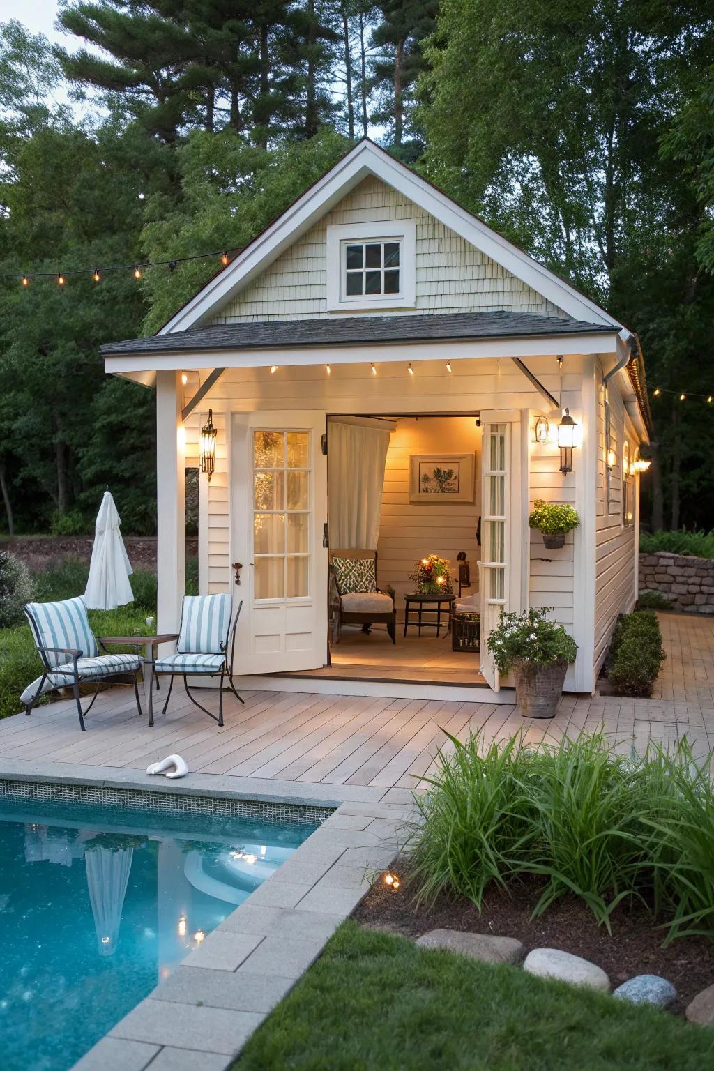 Guest house perk: Welcome guests with style.