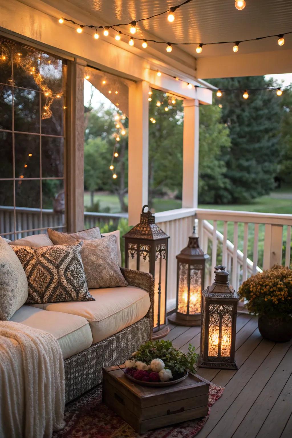 Light up your evenings with stylish lighting options.