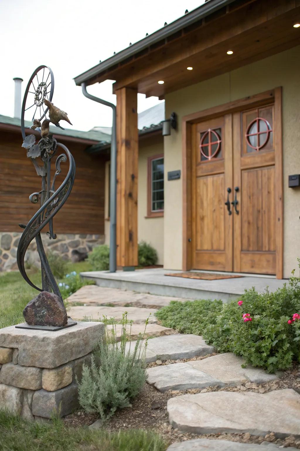 Art that enhances your entrance.