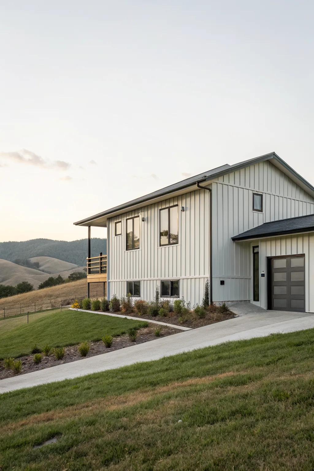 Vertical siding offers a modern twist on traditional exteriors.