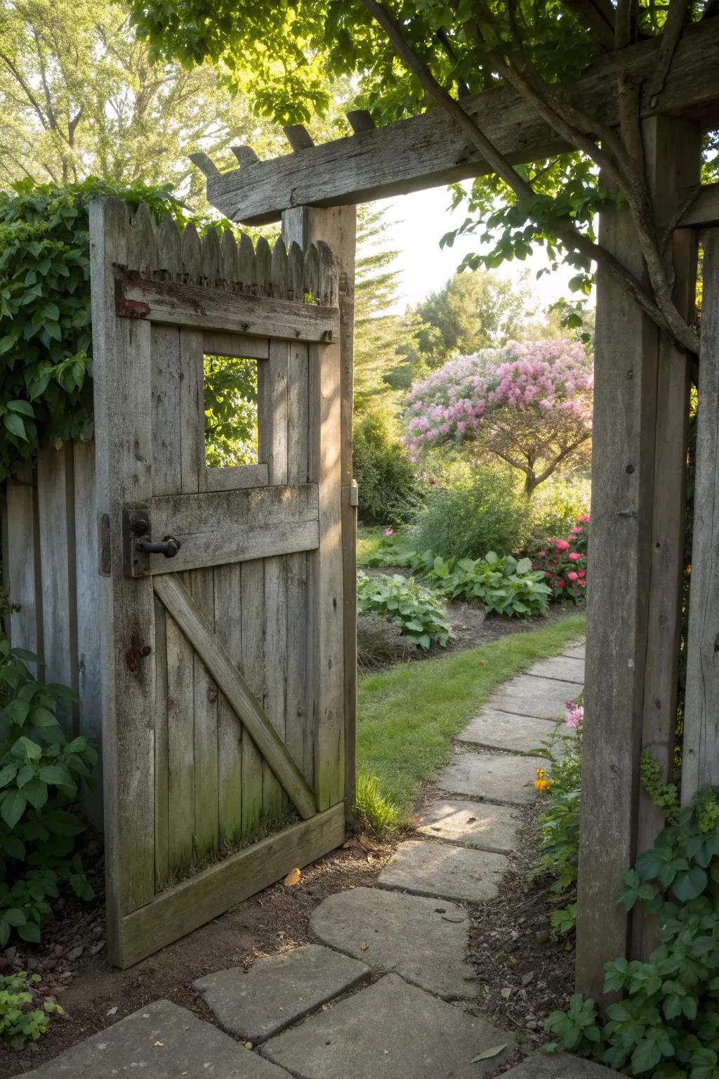 A peek window that adds mystery and allure