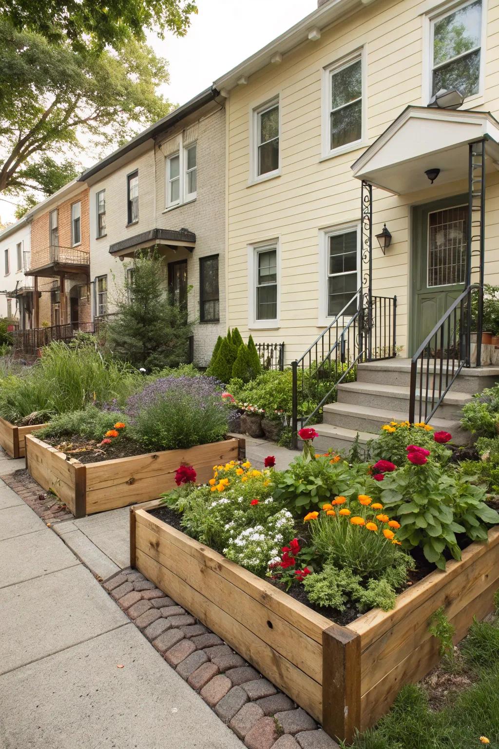 Raised beds elevate your garden's beauty and functionality.