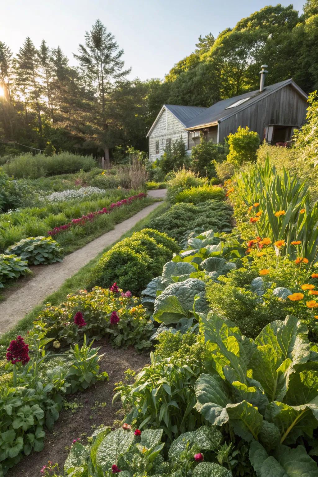 Perennials offer lasting bounty with minimal effort.