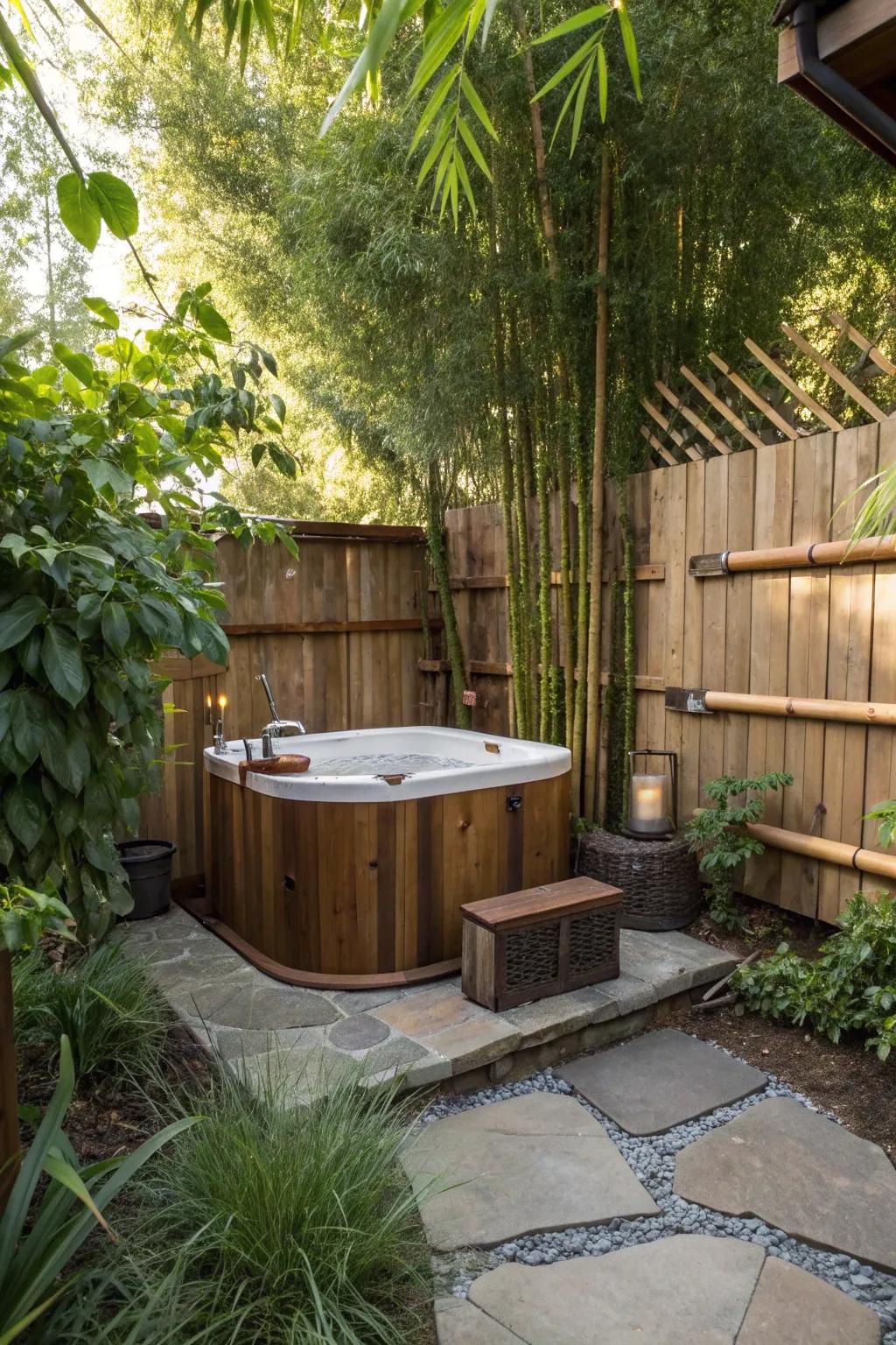 Eco-friendly materials add charm and sustainability.