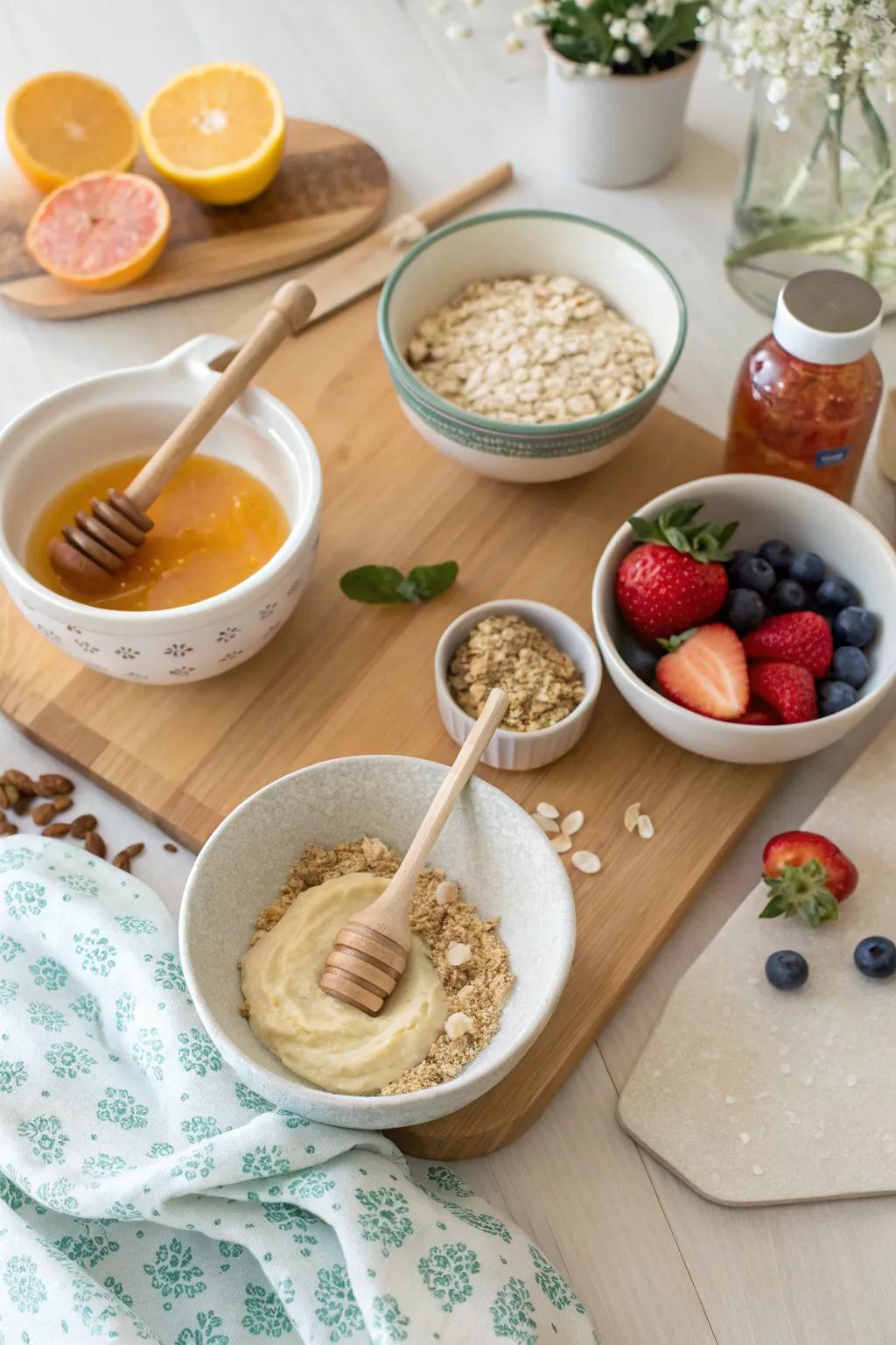 Create custom face masks for a personalized spa experience.