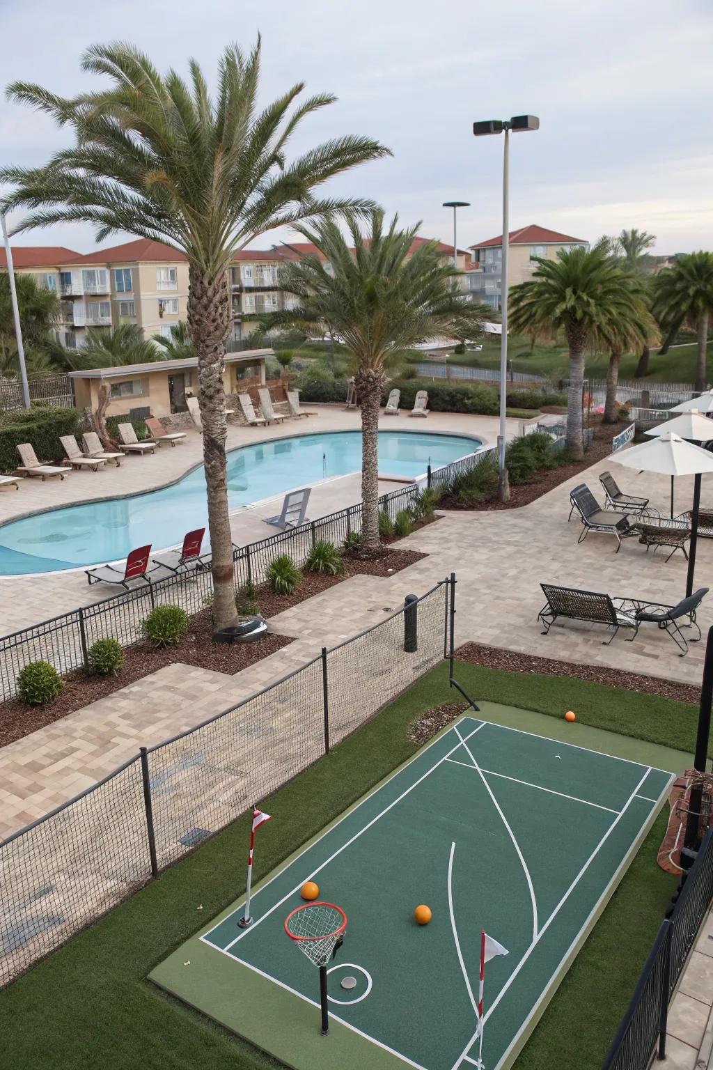 Sports and recreation spots provide endless fun.