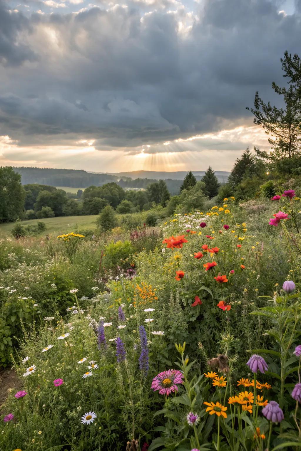 Perennial wildflowers offering lasting beauty.