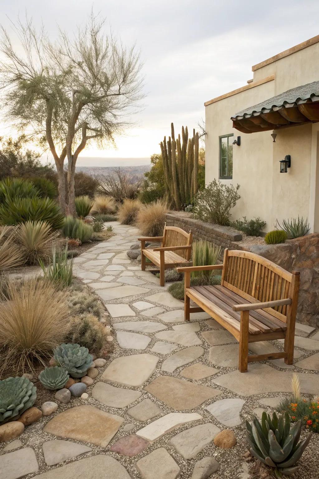 Seating areas offer relaxation and enjoyment in your garden.