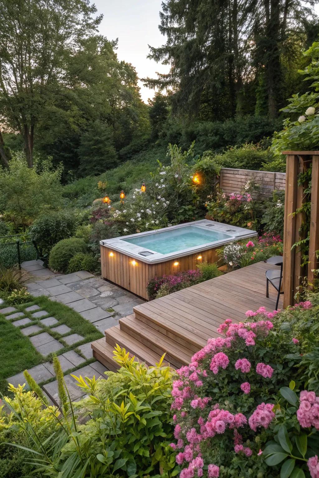 Eco-friendly decking options combine sustainability with beauty.