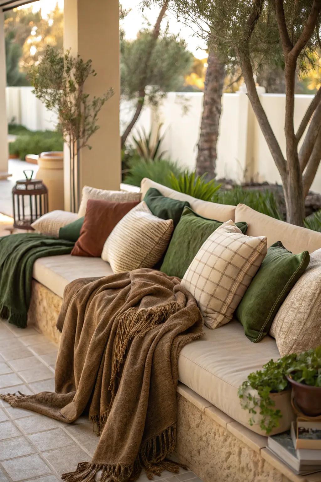 Set up inviting relaxation zones for guests to unwind and enjoy.