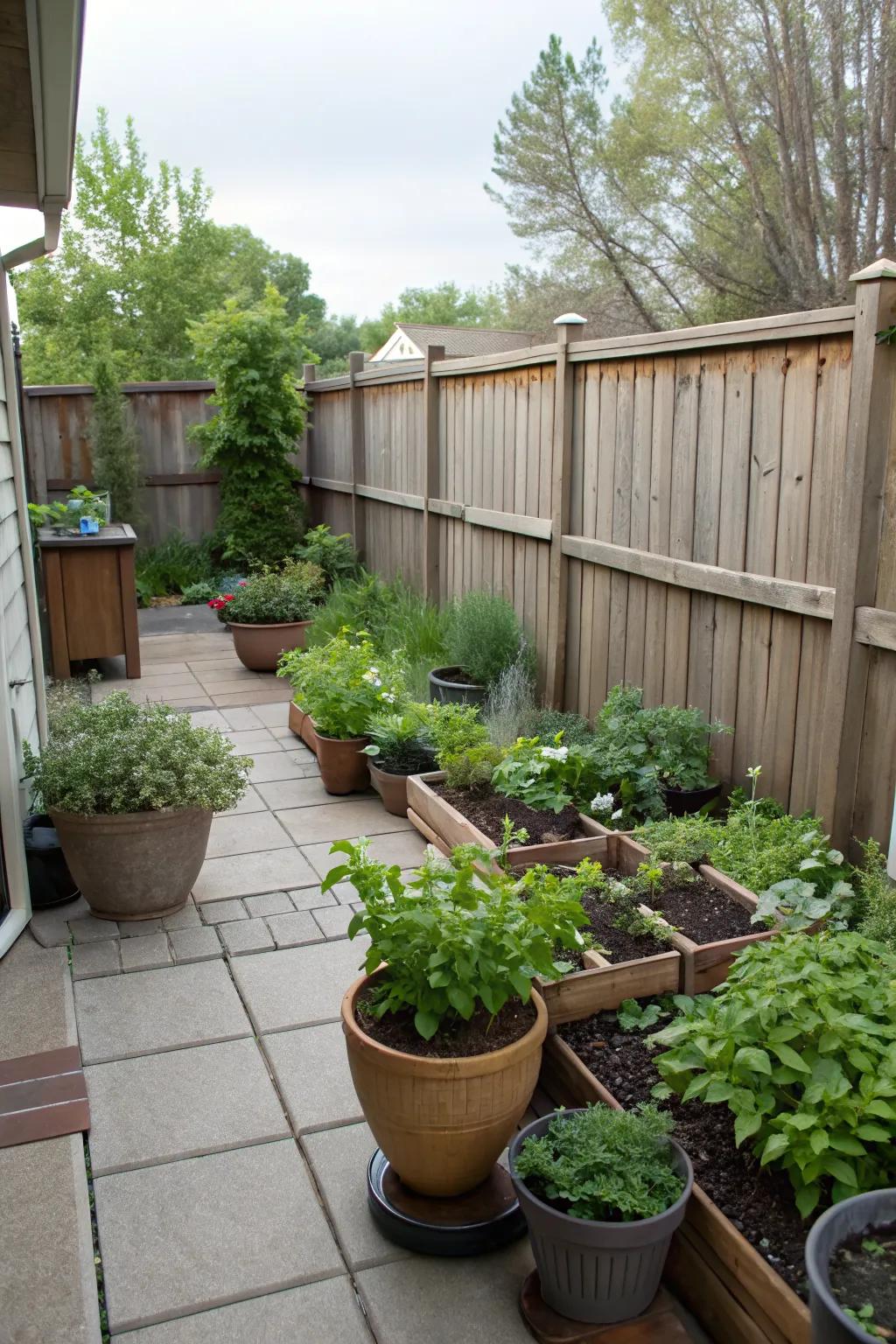 Edible plants offer both beauty and utility to your patio.