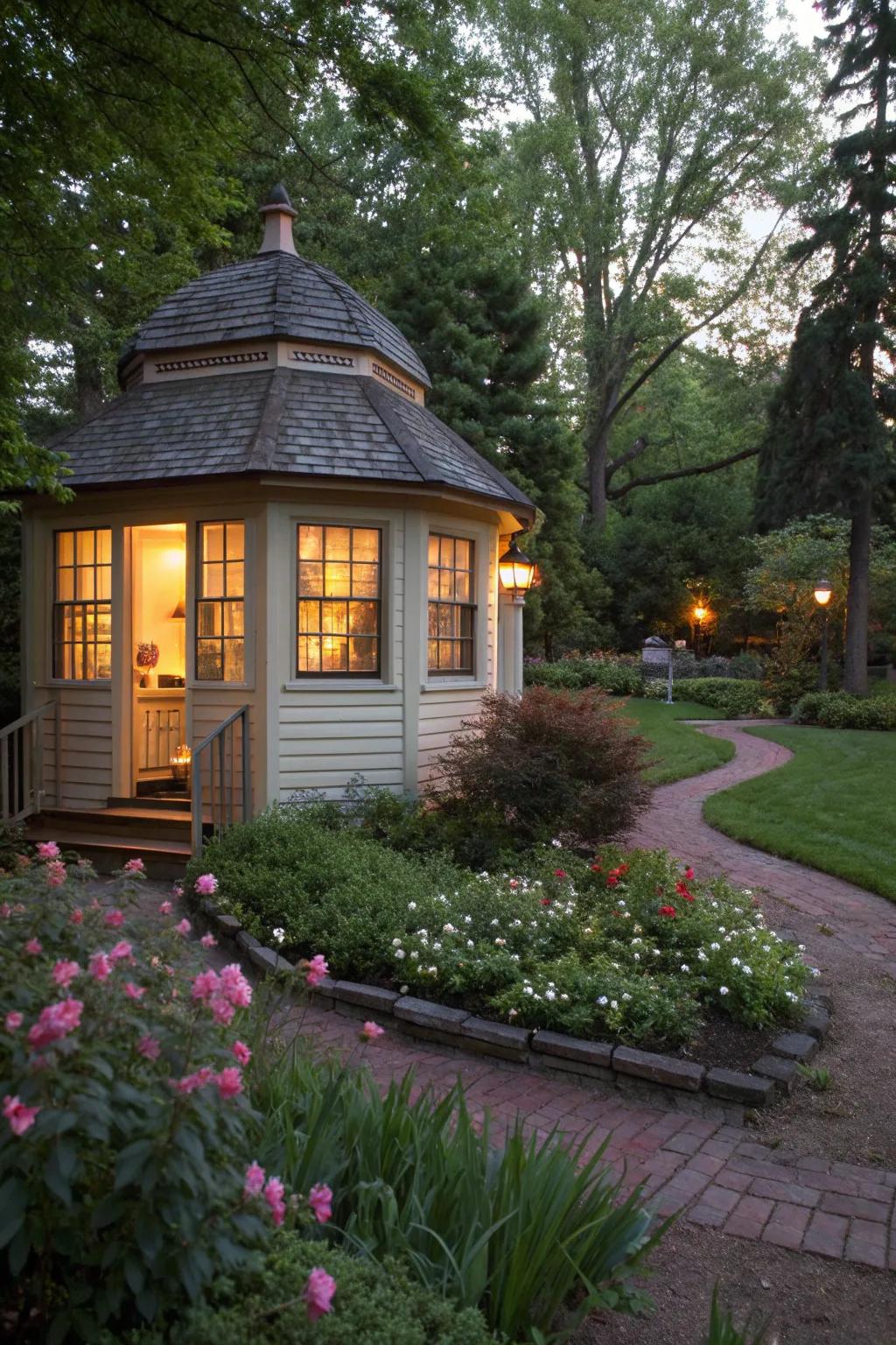 Cottage retreats provide a cozy haven for intimate stargazing.