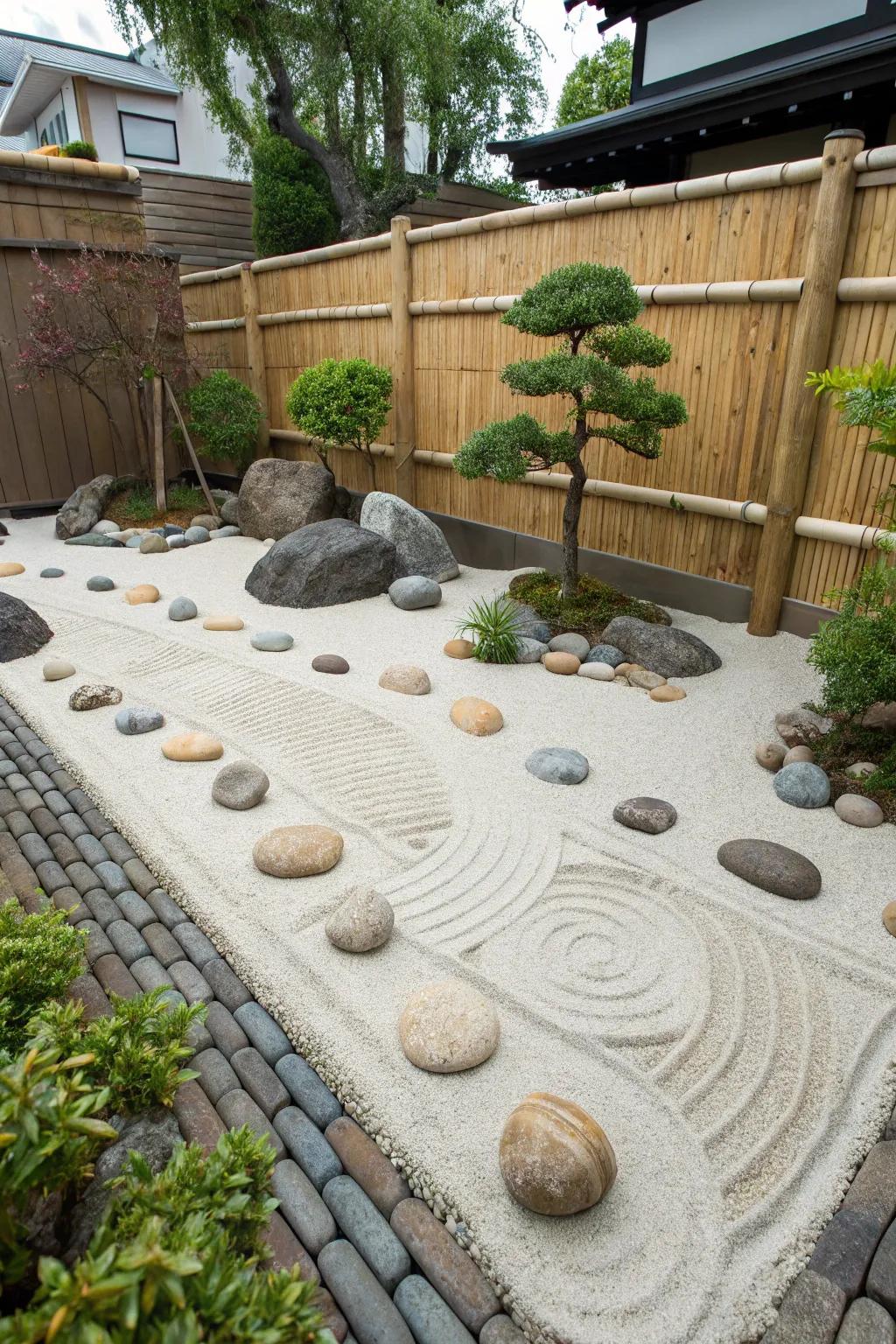 Sand and shell mixes bring a beachy vibe to your garden.
