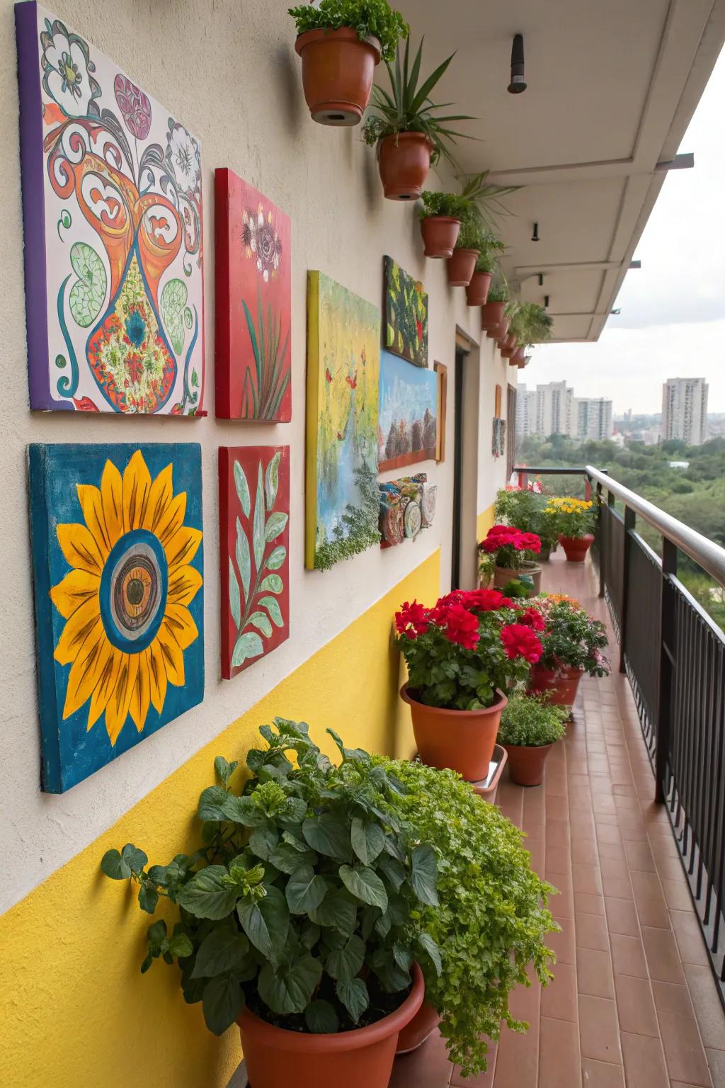 Express your style with artistic touches.