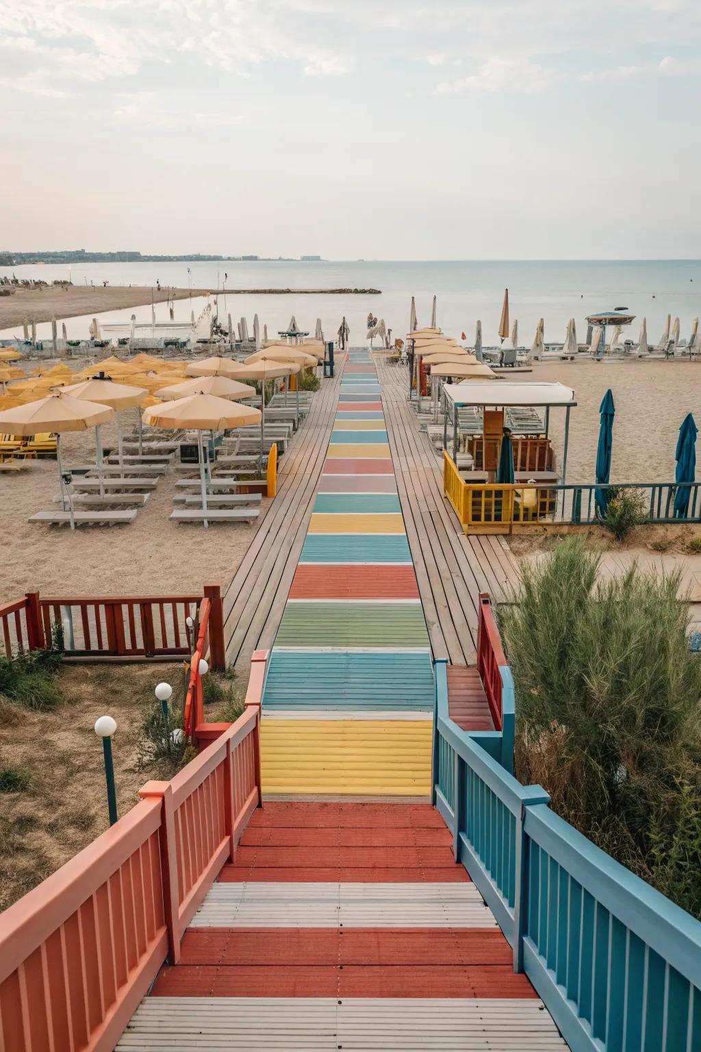 Define your space with the depth and dimension of multi-level decking.