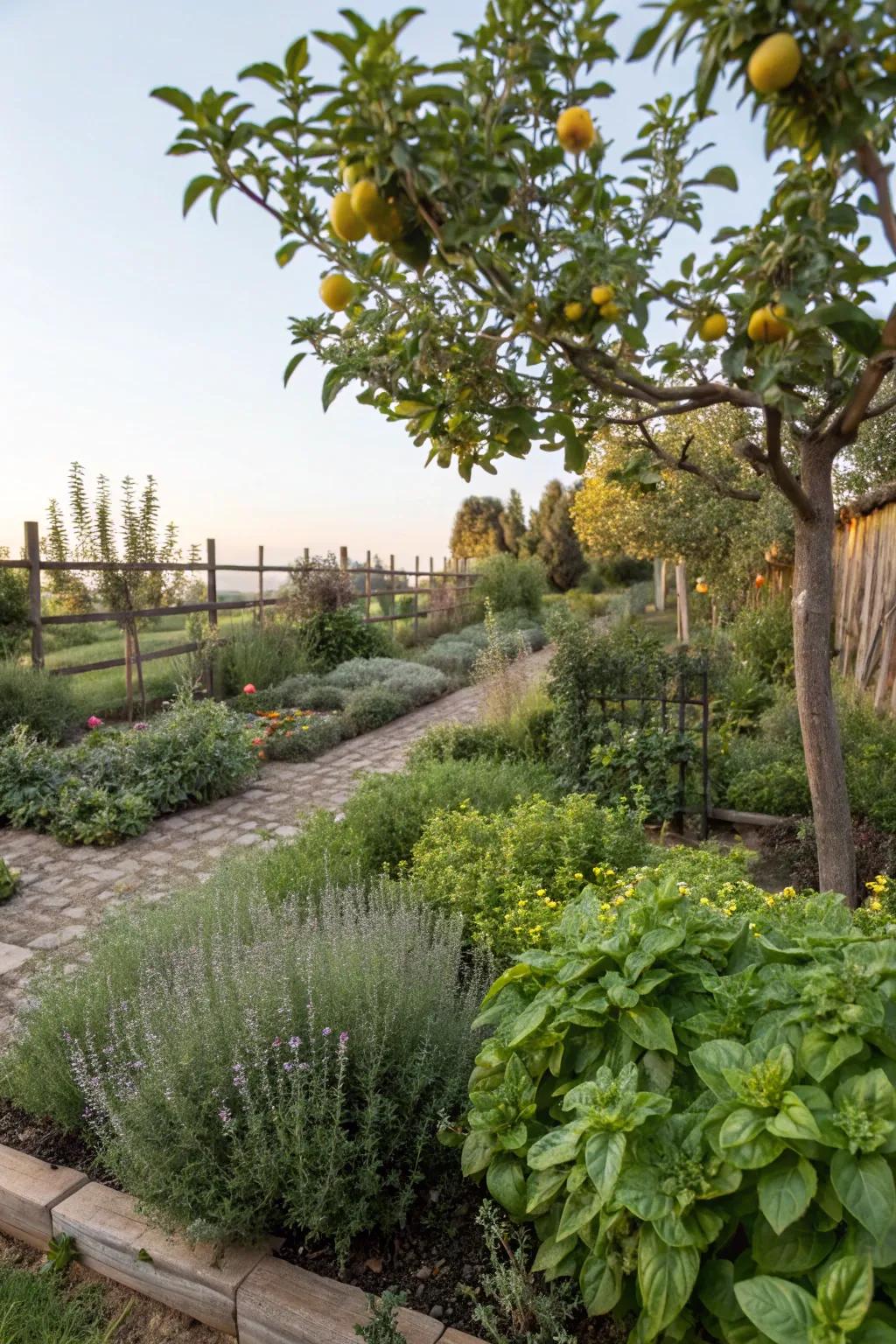 Edible landscaping offers beauty and a fresh harvest.
