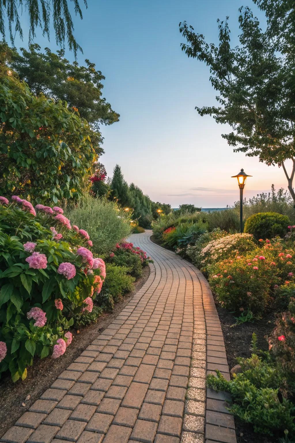 Rubber pavers offer a sustainable and comfortable option.