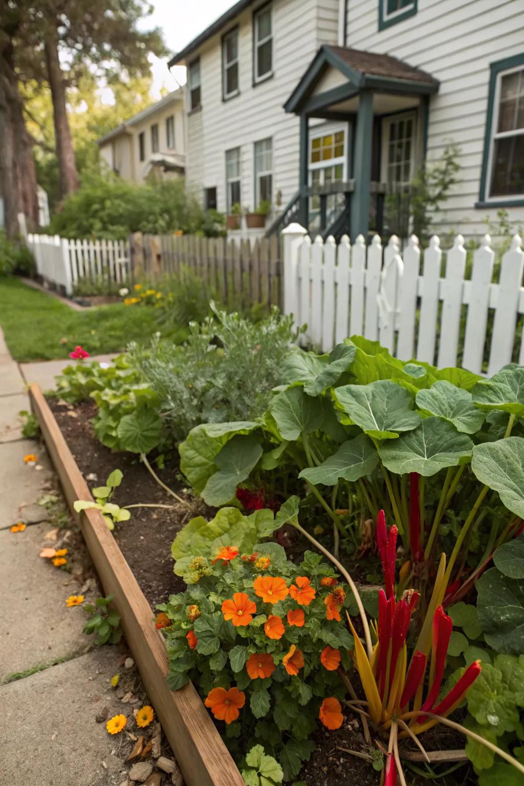 Blend beauty and utility with edimentals.