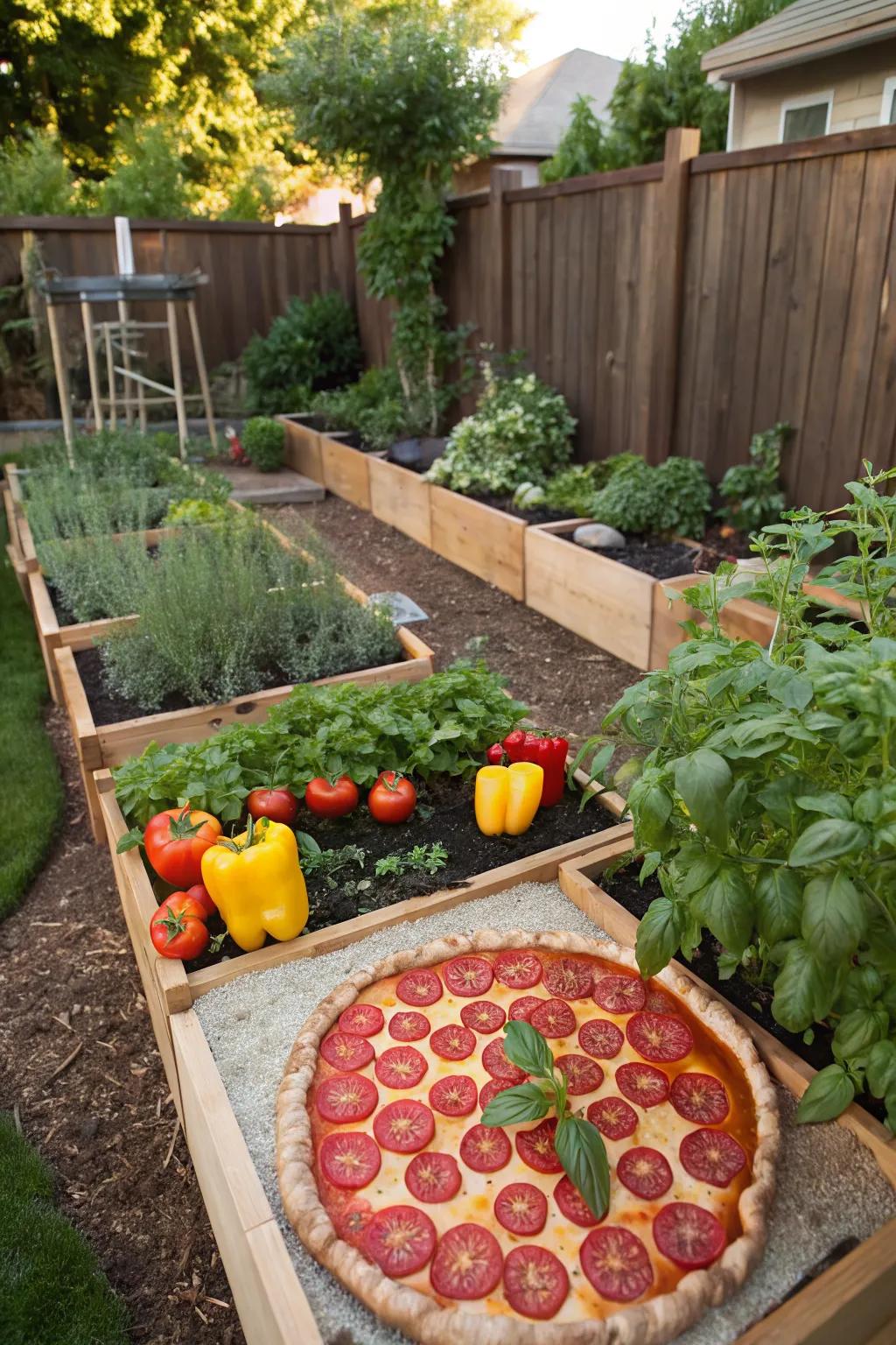 Theme-based sections make gardening fun and engaging.