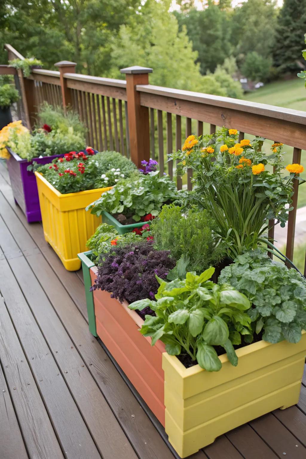 Combine edibles and ornamentals for a practical and beautiful garden.