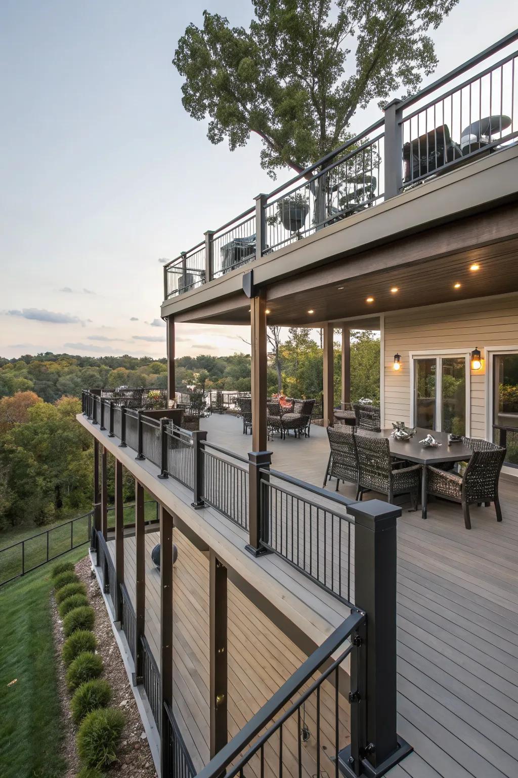 Multi-level systems add functional diversity to your deck.