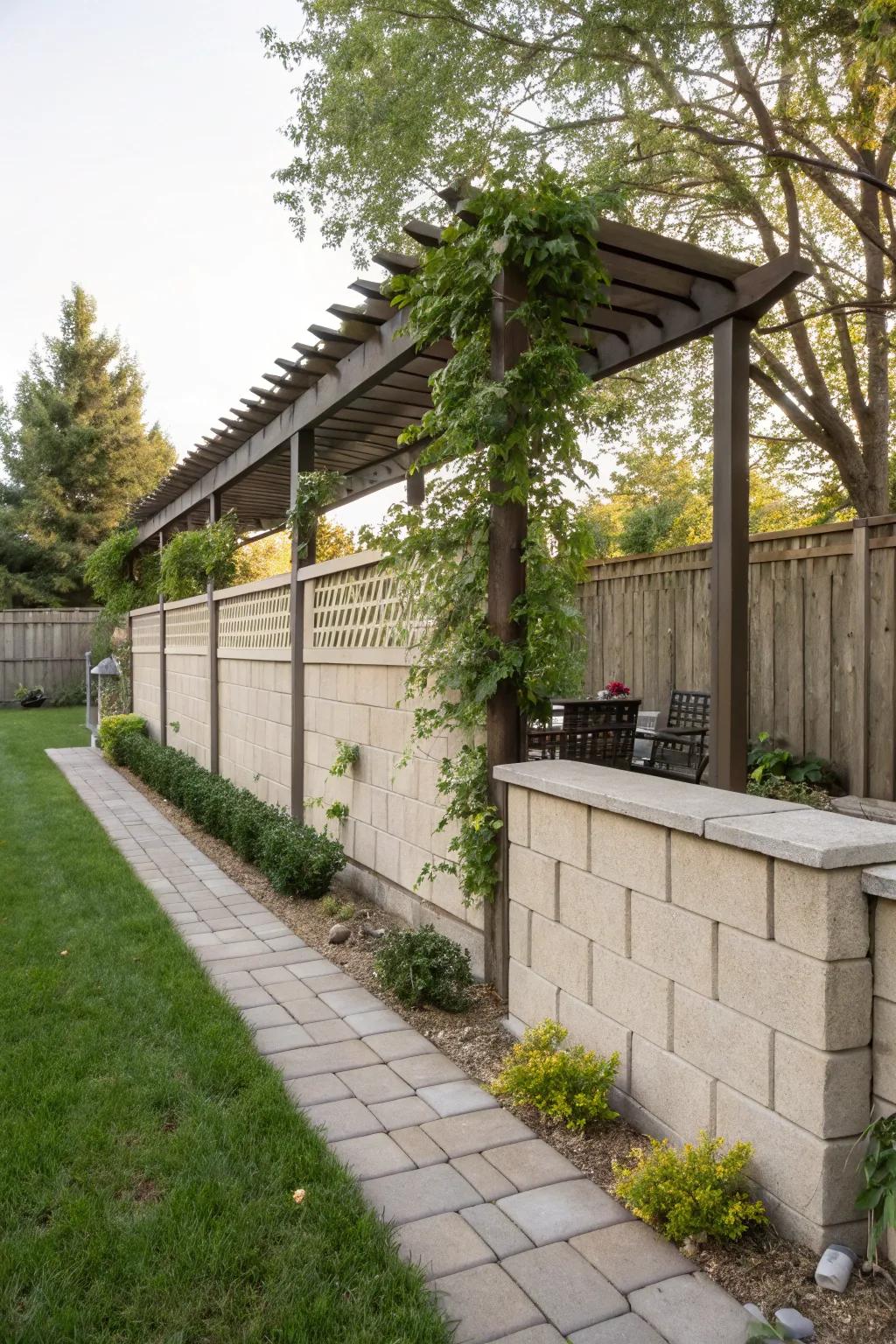 Create a shaded retreat with a pergola extension.