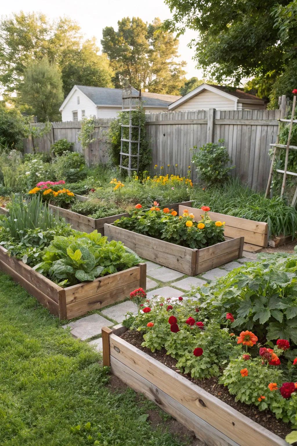 Elevated beds to keep paws at bay.