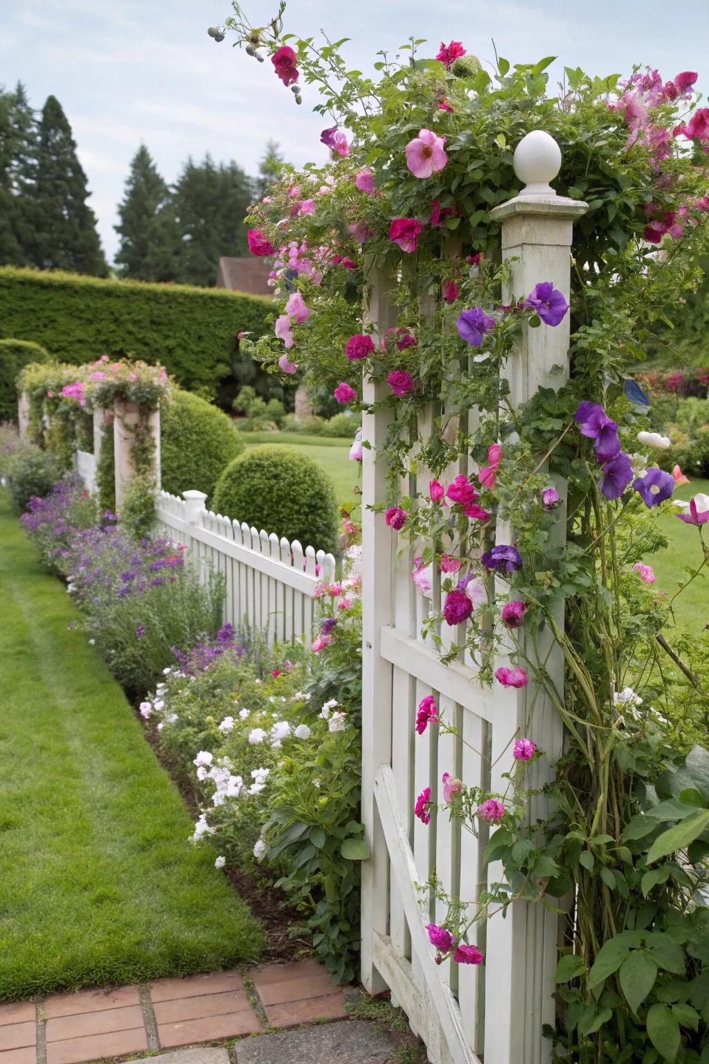 Garden toppers support plant growth