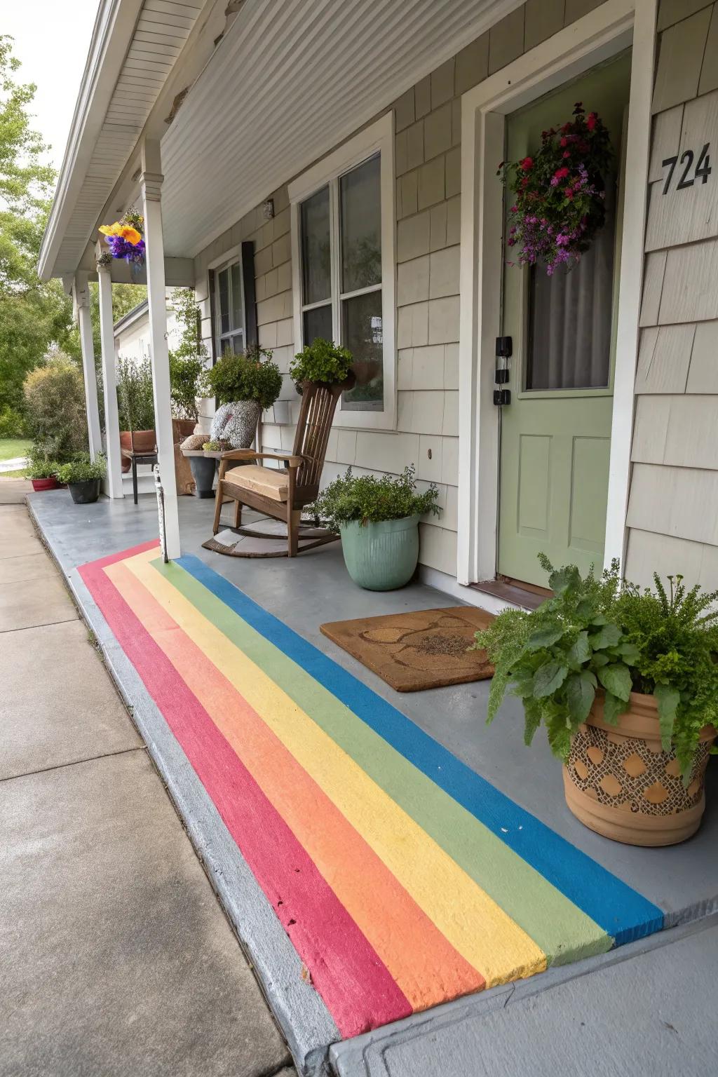 A rainbow of colors brings joy and playfulness.
