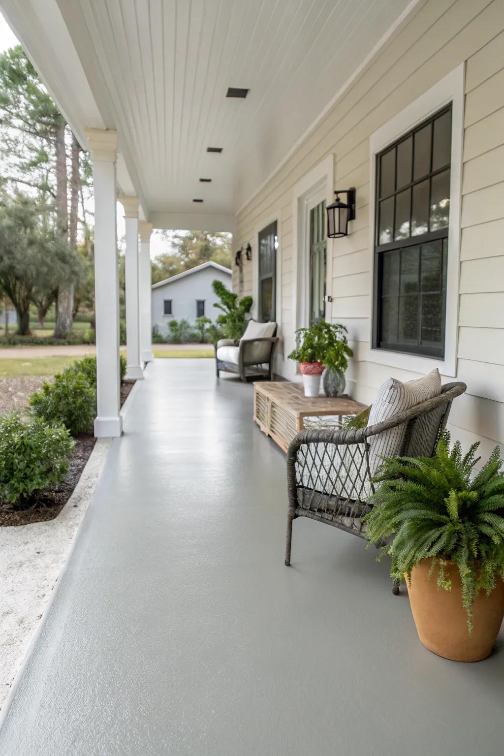 Matte epoxy provides subtle elegance.