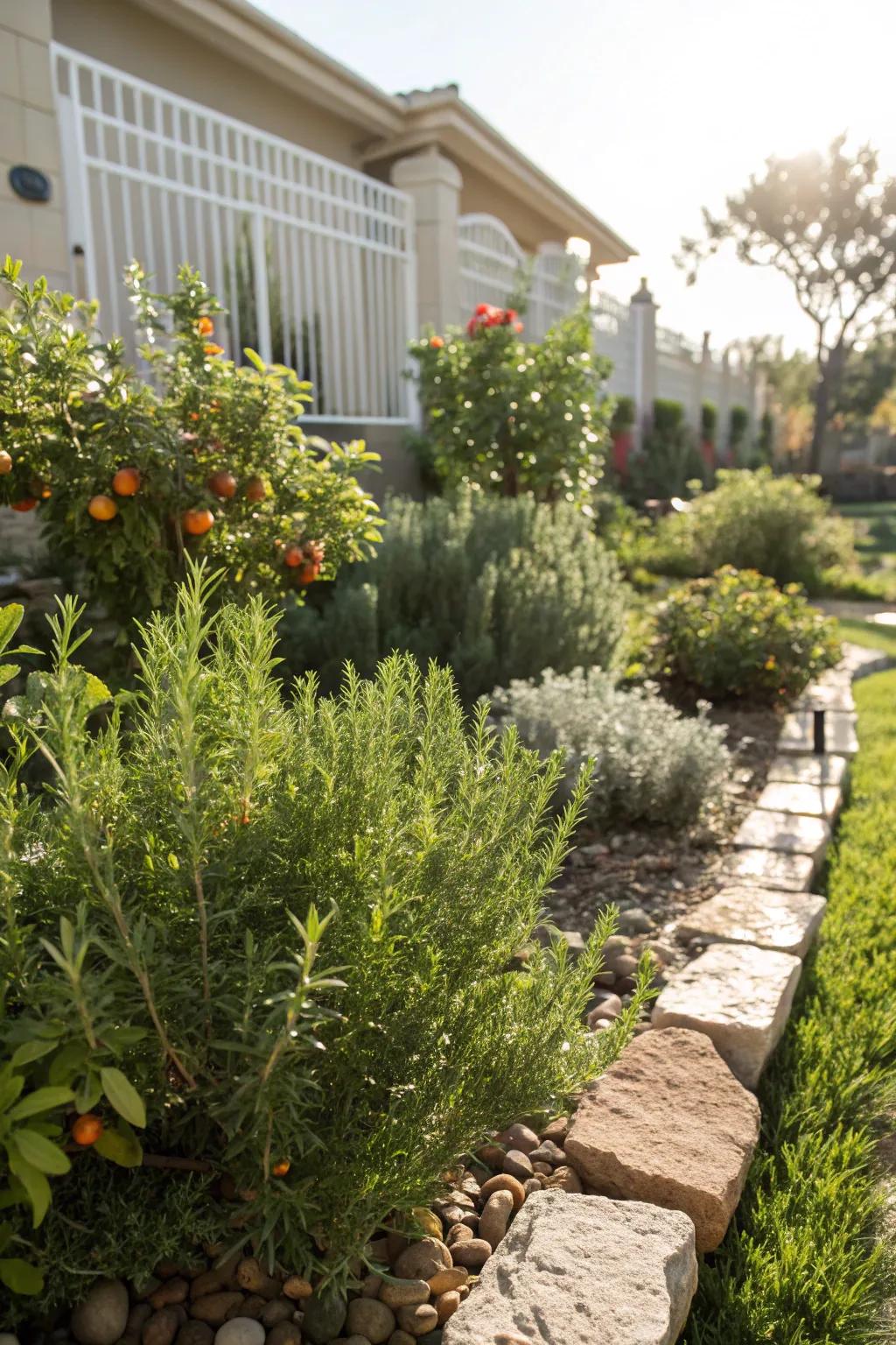 Edible plants add flavor and beauty to your garden.