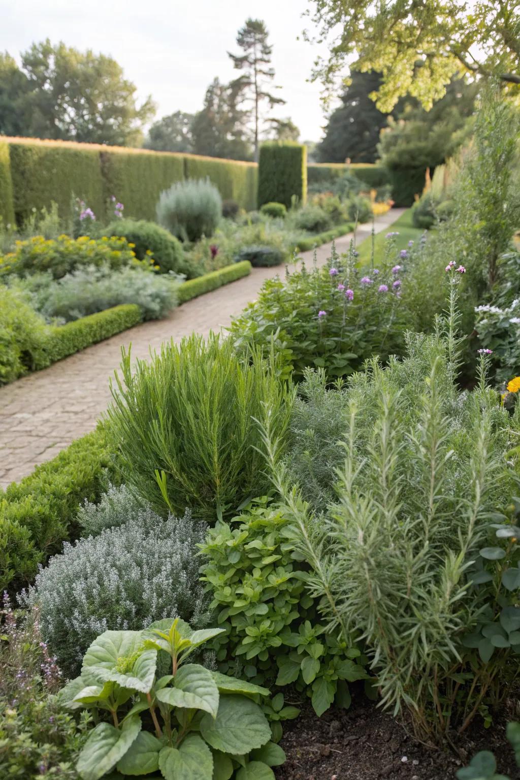 Sensory gardens offer a full sensory experience.