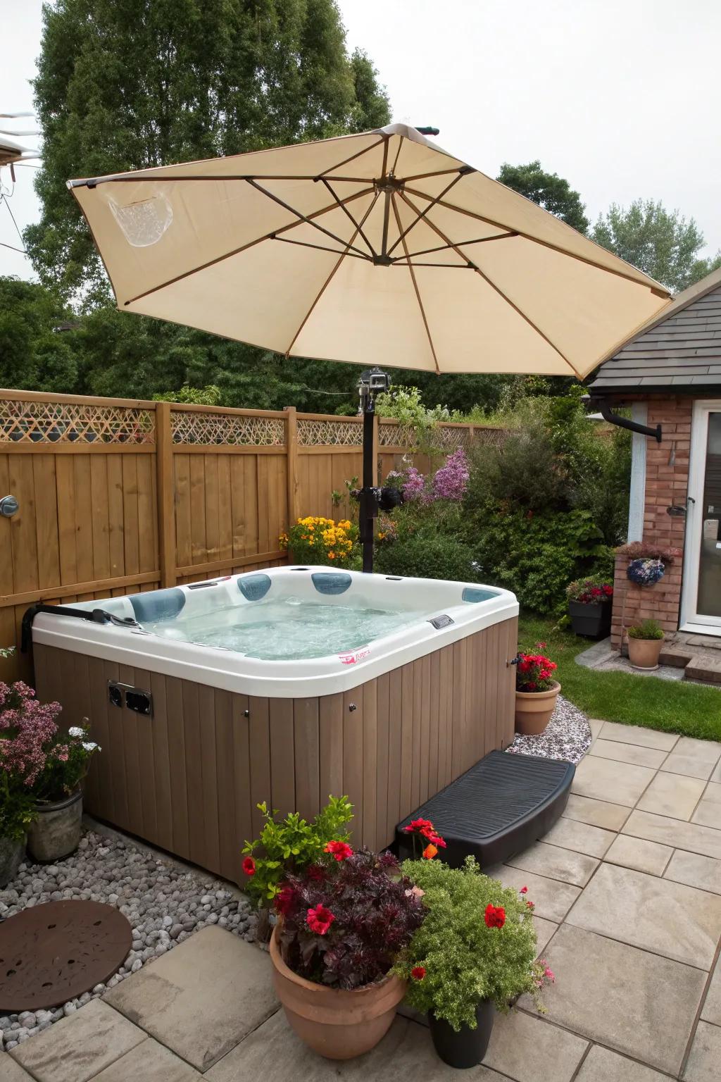 Seasonal umbrella themes keep your outdoor space dynamic and fresh.