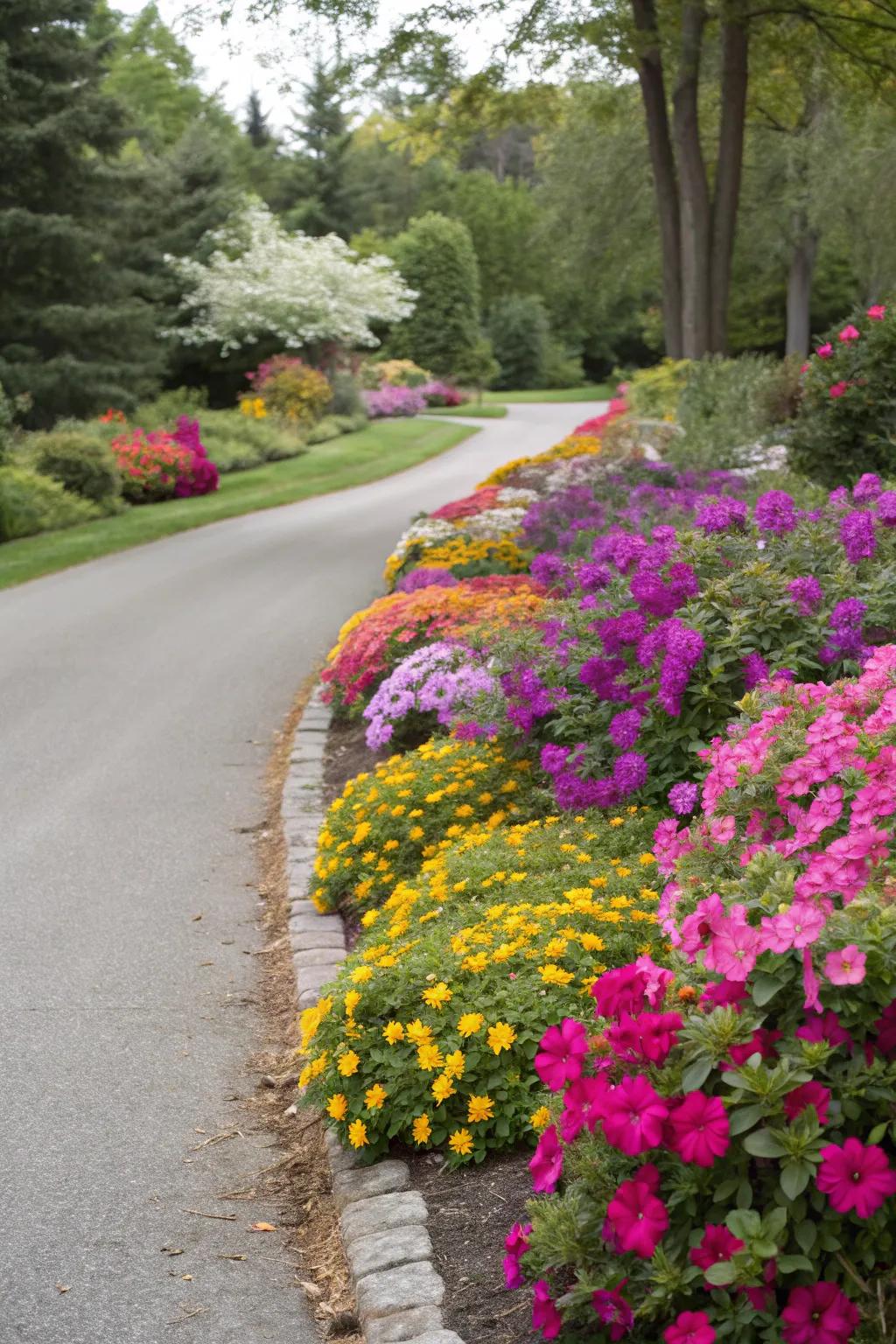 Bring color to life with flower power.