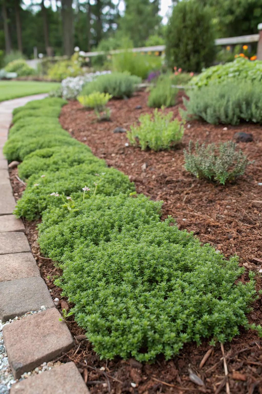 Living mulch offers a green solution for moisture retention and weed control.