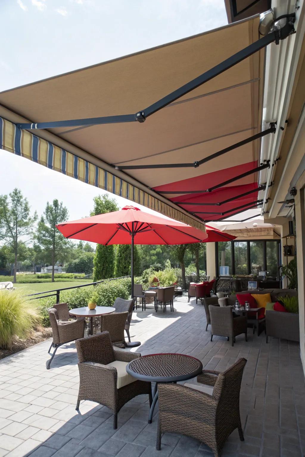Shade solutions that offer comfort and flexibility
