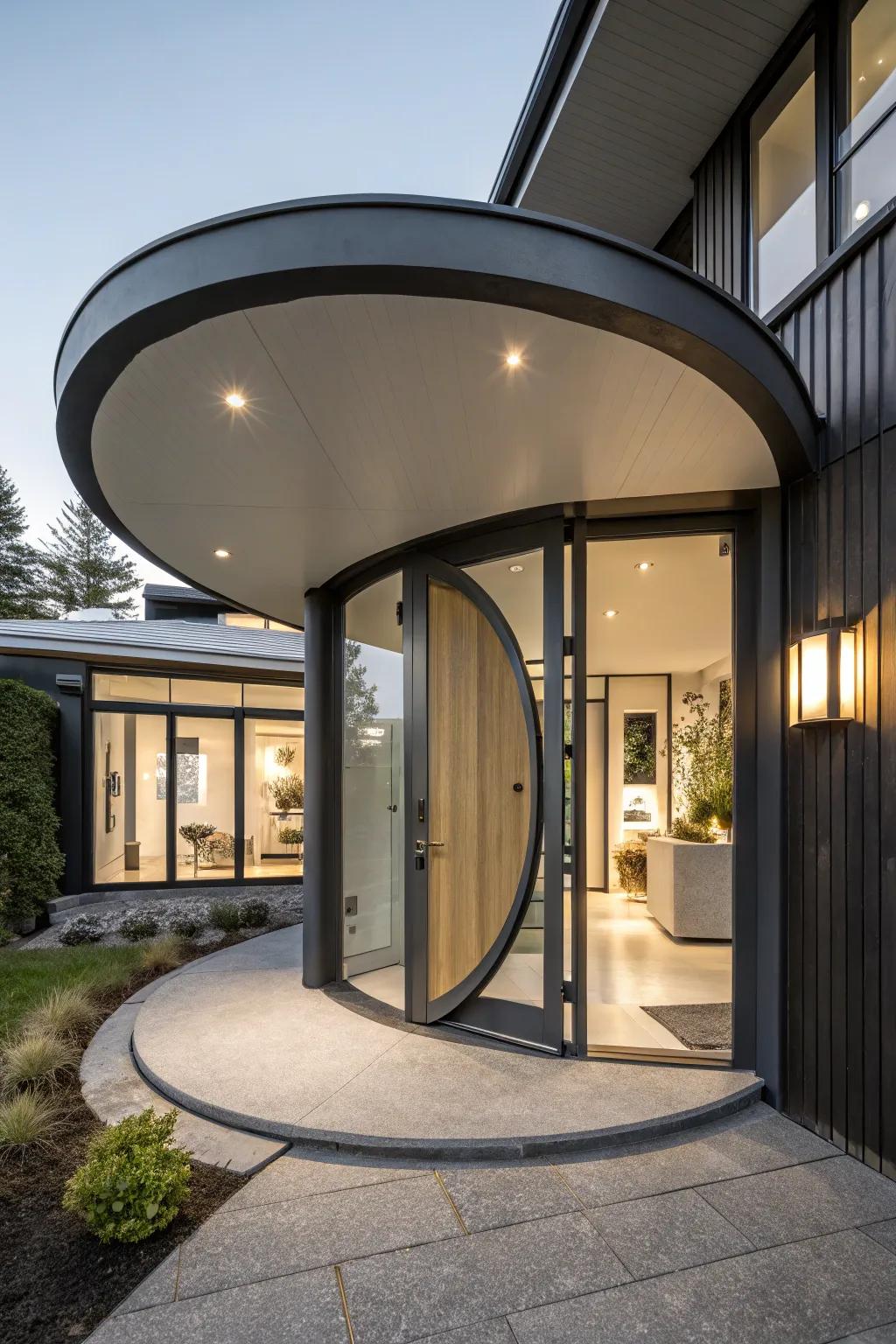 Innovative door design that captivates.