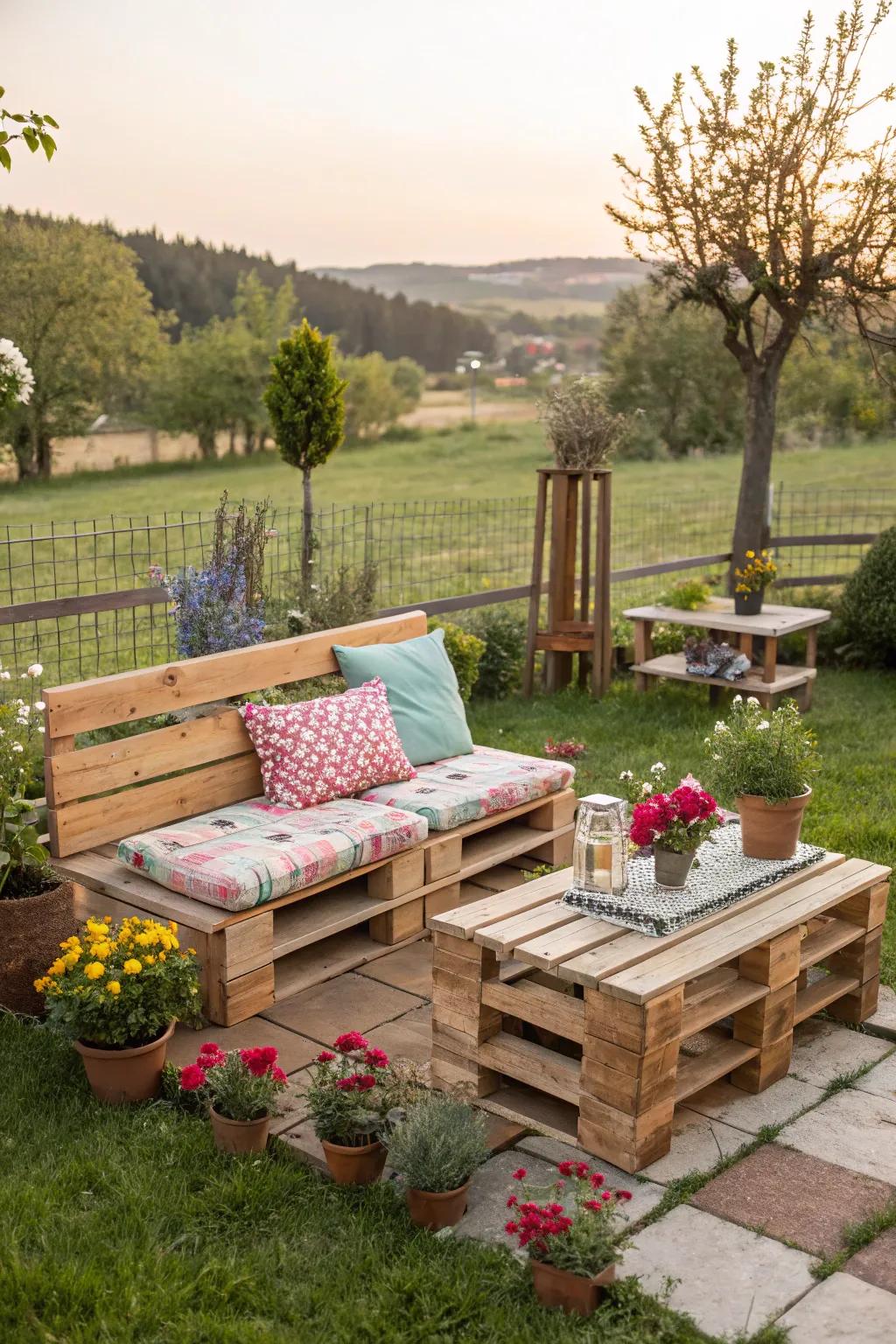Infuse your space with creativity through DIY furniture.