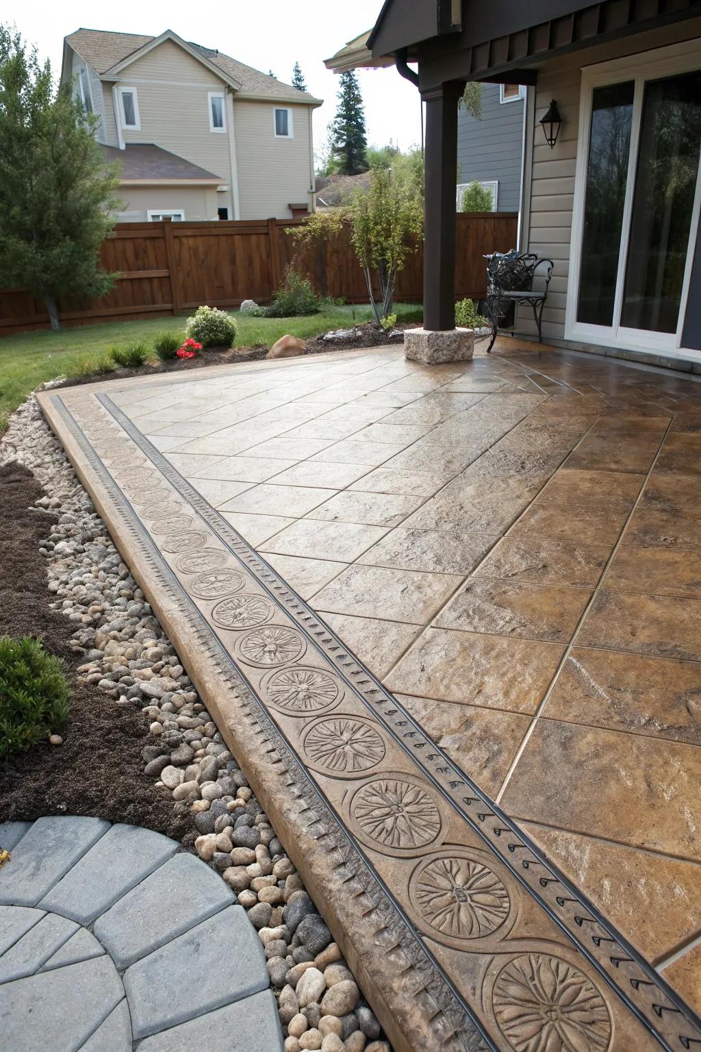 Highlighted borders add a polished finish.