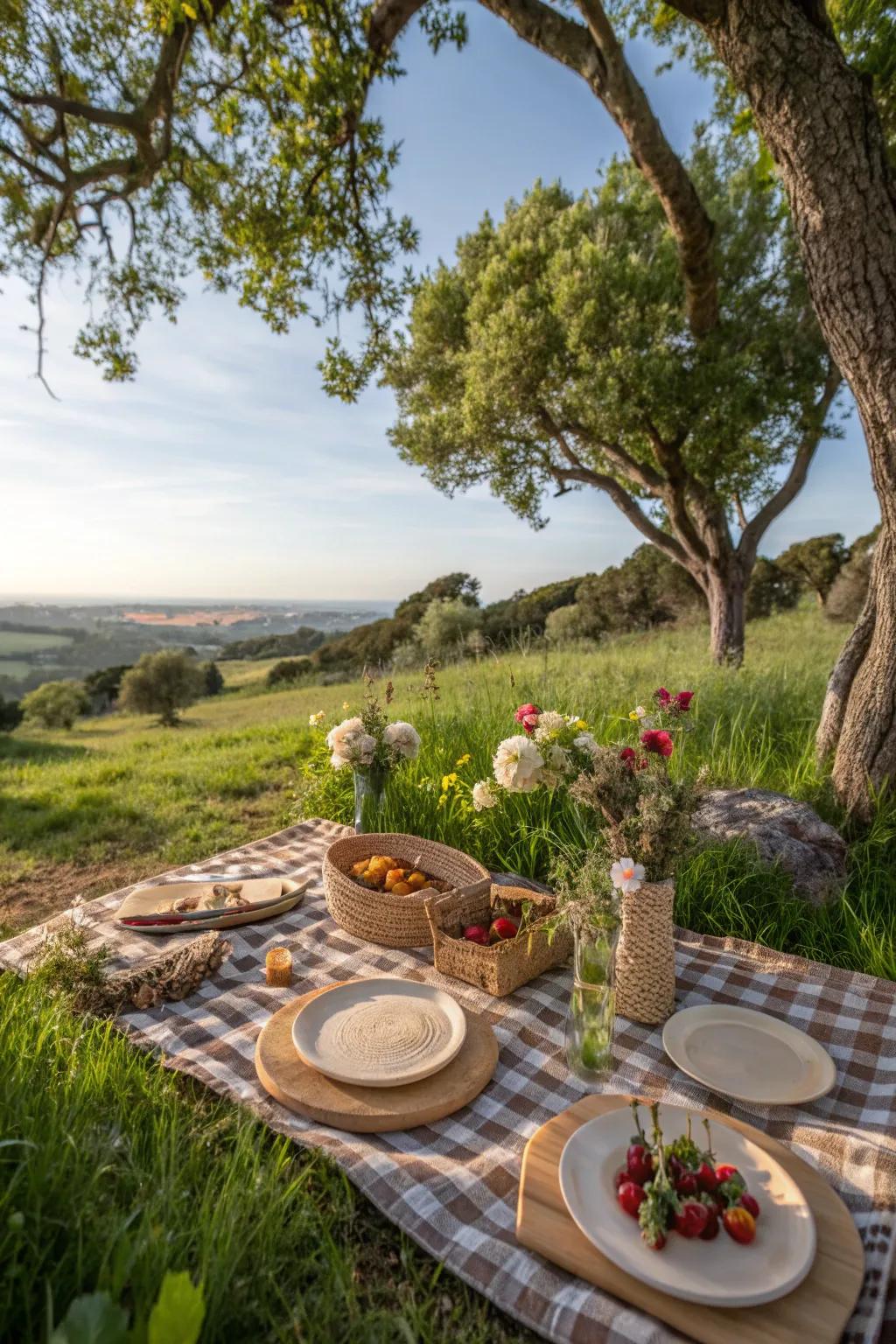 Eco-friendly choices enhance your picnic's style and sustainability.