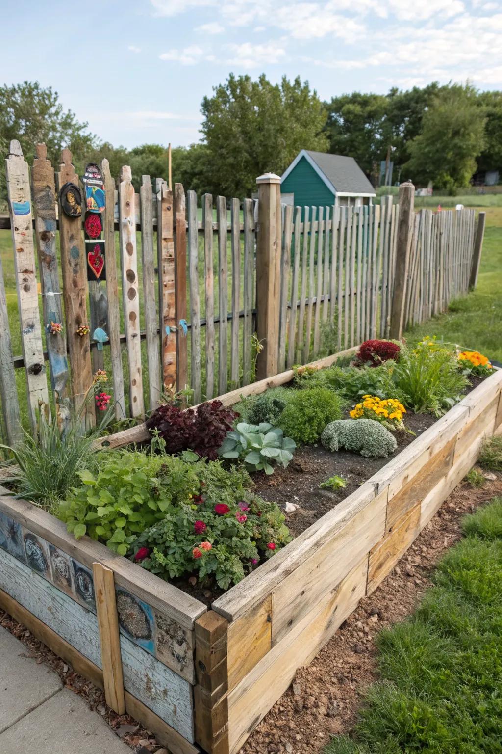 Eco-friendly fences made from recycled materials offer sustainability and style.