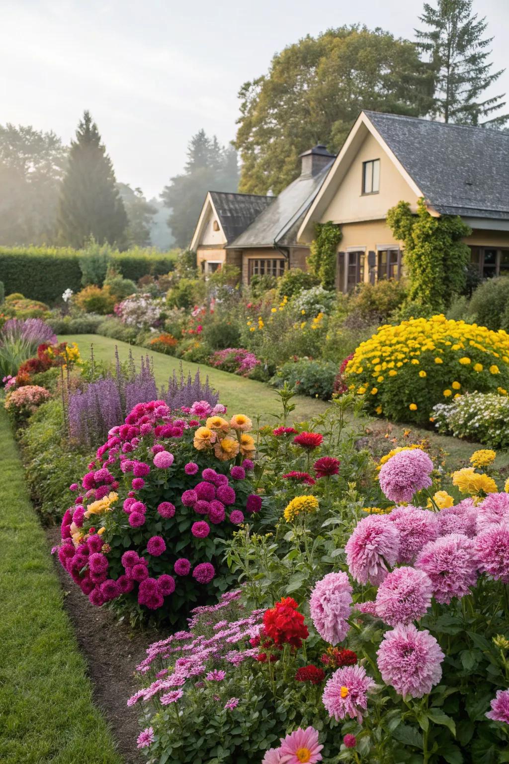 Seasonal planting keeps your garden ever-blooming.