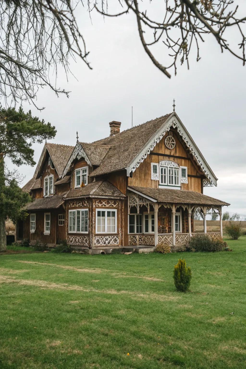 Unique window trim adds character