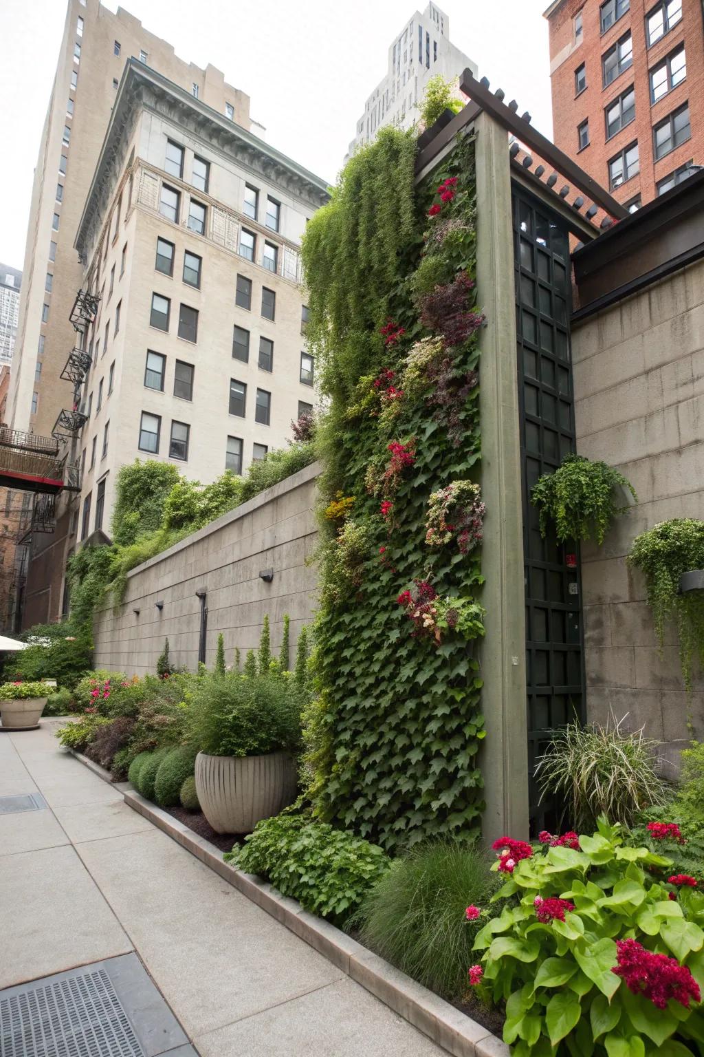 Elevate your garden with beautiful hanging greenery.