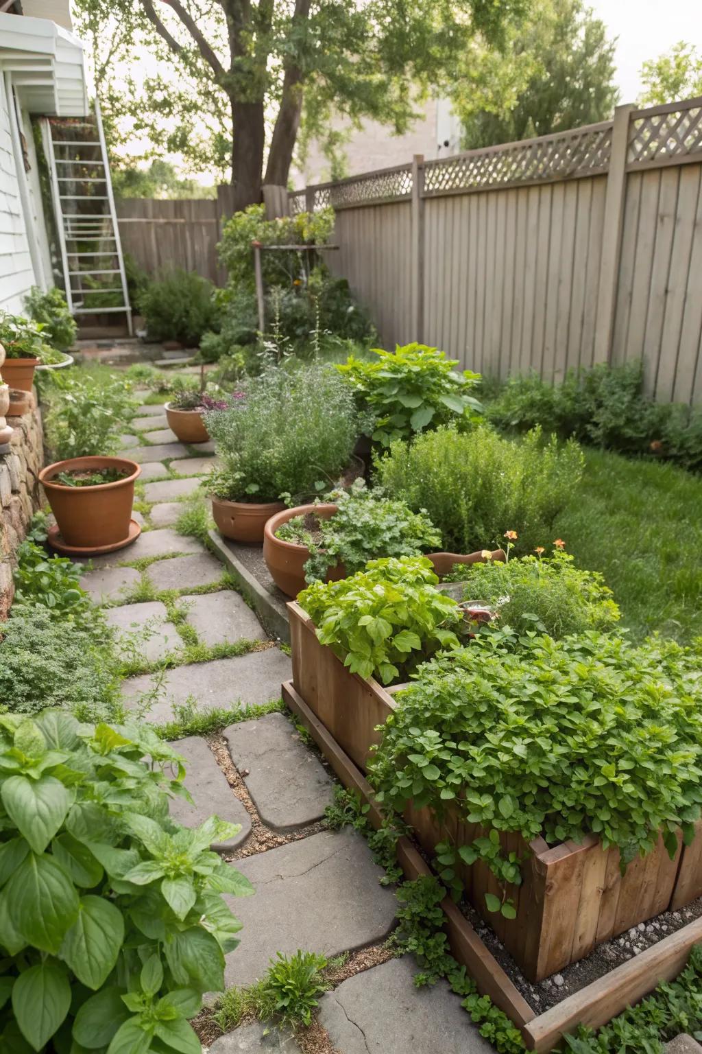 Enhance your culinary creations with a backyard herb garden.