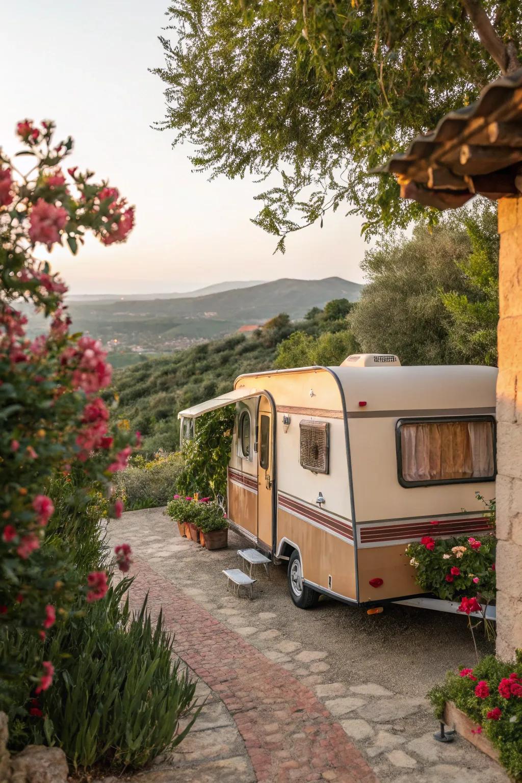 Mediterranean vibes with stucco textures