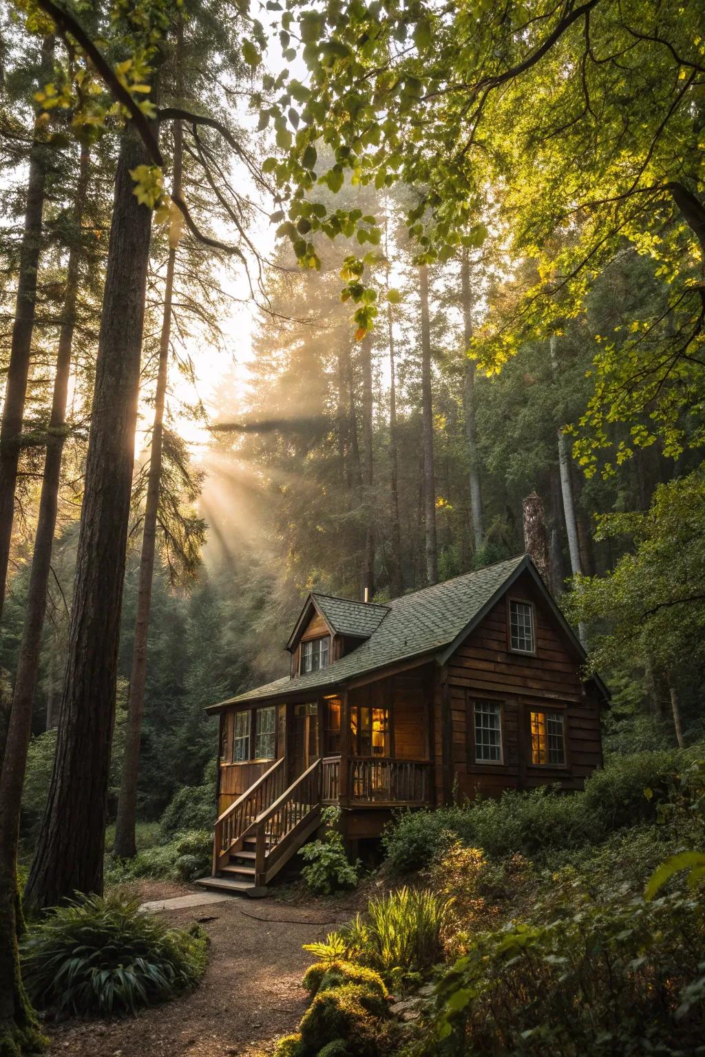 Canopy cabins offer a unique perspective and connection with nature.