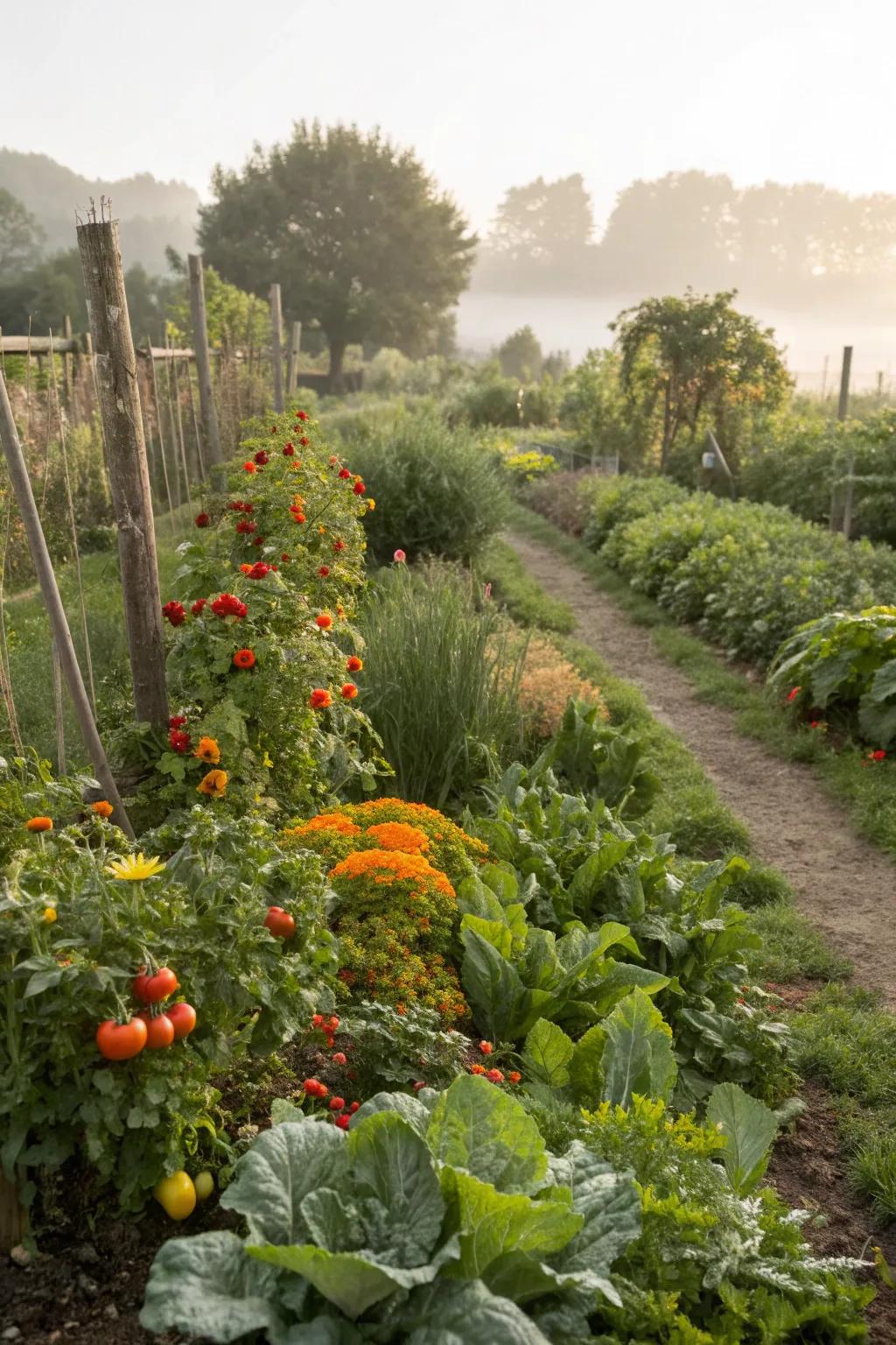 Edible landscaping offers beauty and bounty.
