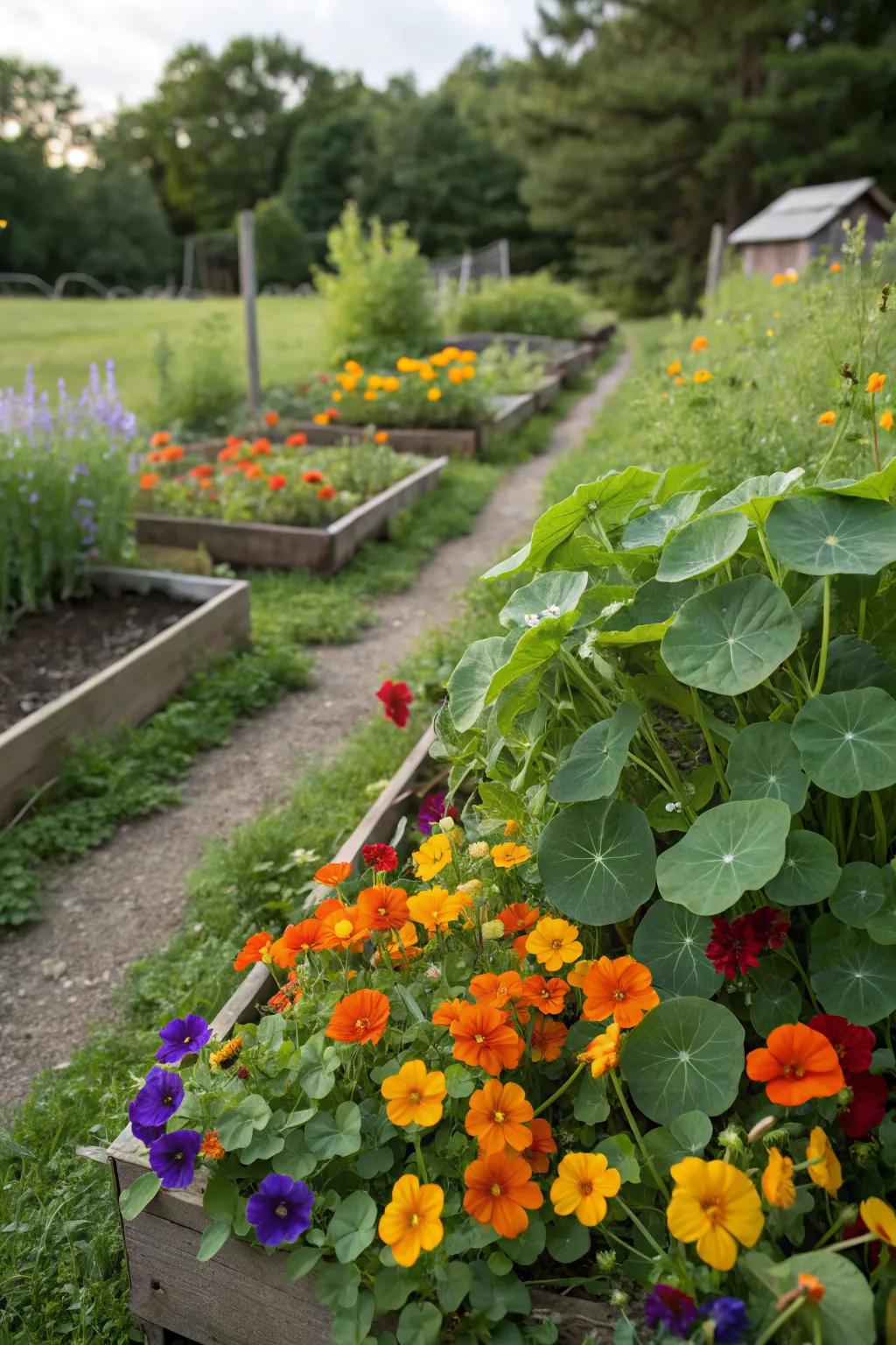Nature’s edible delights add flavor and beauty.