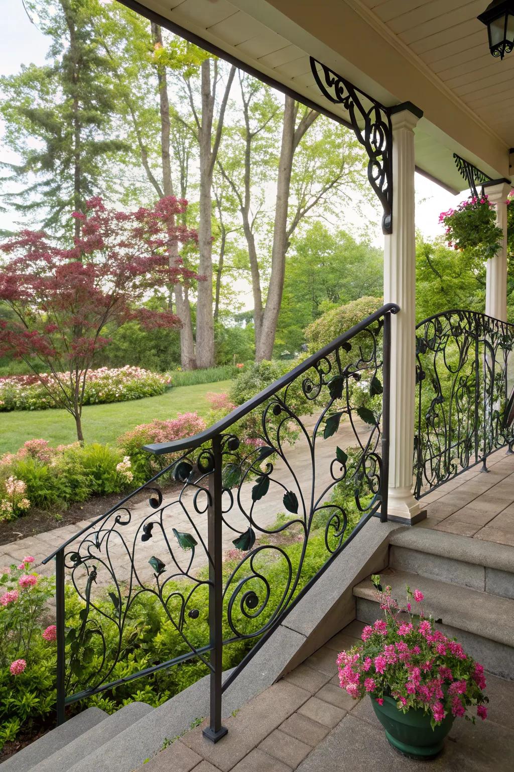 Embrace the garden with nature-inspired patterns.